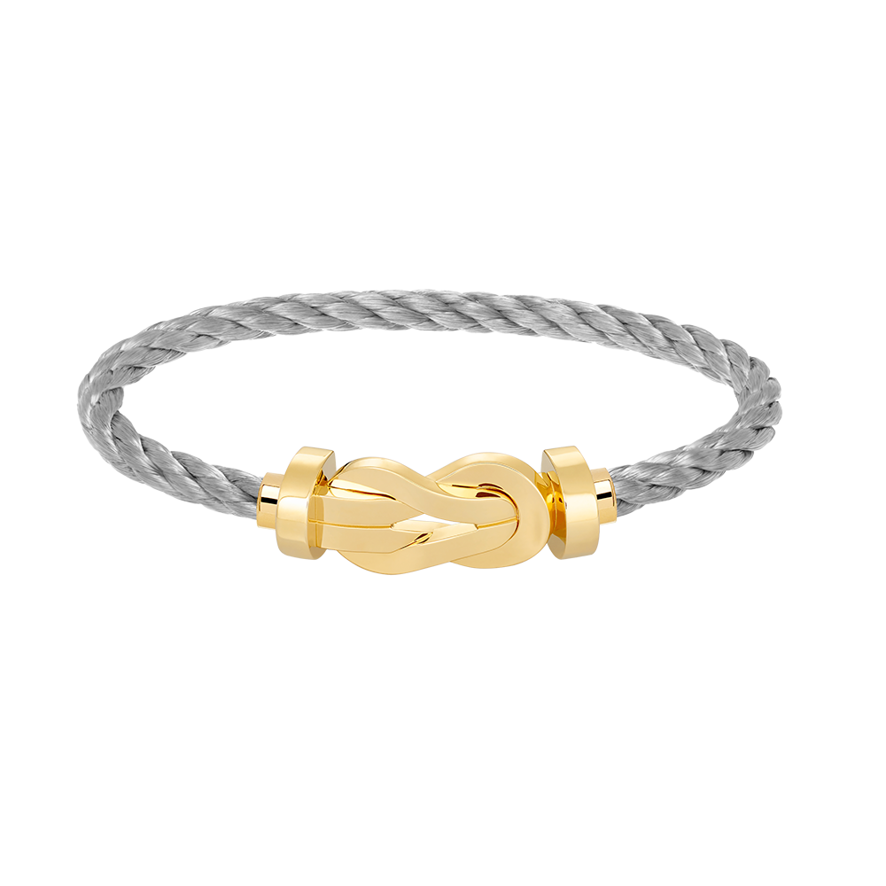 [AuraEcho]CHANCE LARGE 8 FIGURE BUCKLE NO DIAMOND BRACELET GOLD