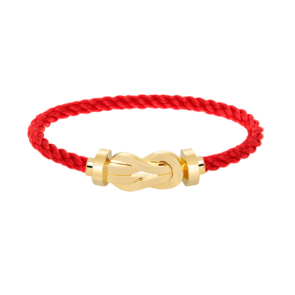 [AuraEcho]CHANCE LARGE 8 FIGURE BUCKLE NO DIAMOND BRACELET GOLD