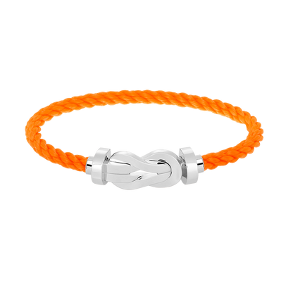 [AuraEcho]CHANCE LARGE 8 FIGURE BUCKLE NO DIAMOND BRACELET SILVER