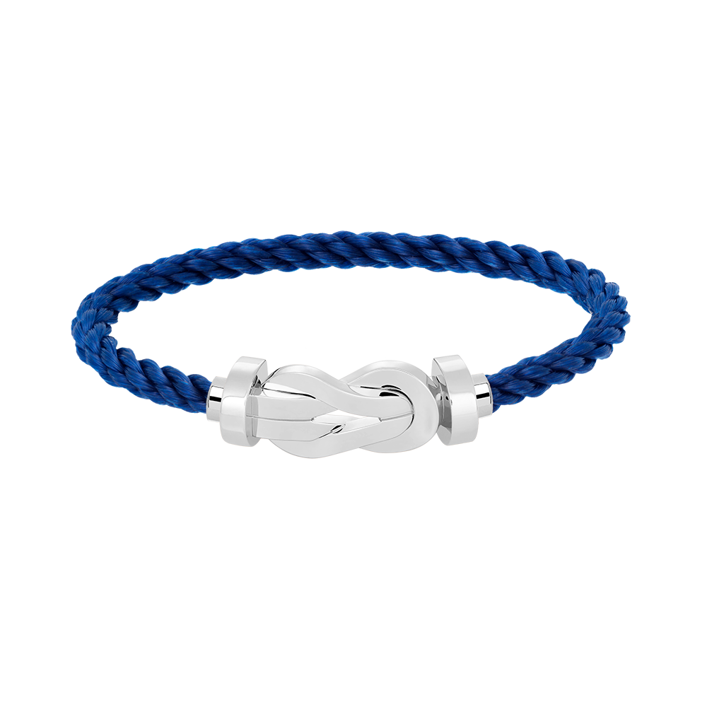 [AuraEcho]CHANCE LARGE 8 FIGURE BUCKLE NO DIAMOND BRACELET SILVER