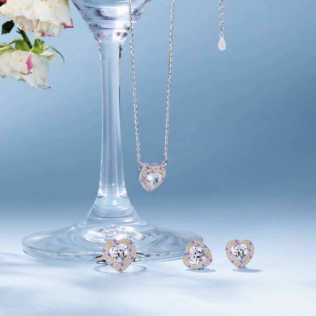 [AuraEcho]Exquisite Heart Shape Necklace