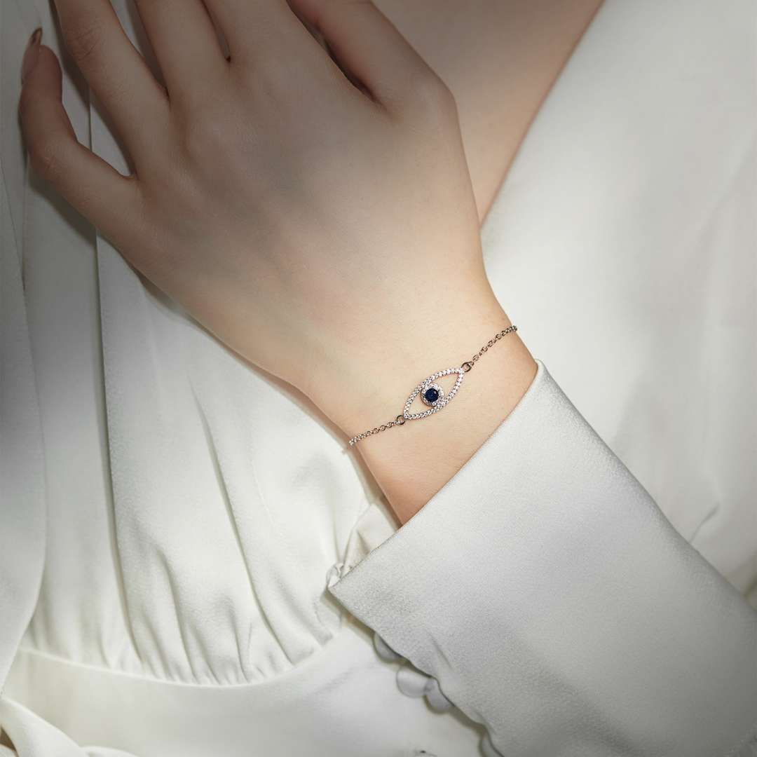 [AuraEcho]Devil's Eye Hollow Design Bracelet