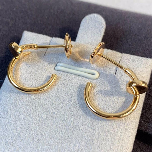 [AuraEcho]JUSTE EARRINGS PINK GOLD