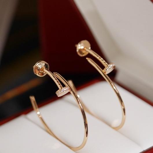 [AuraEcho]JUSTE EARRINGS DIAMONDS 1.8MM