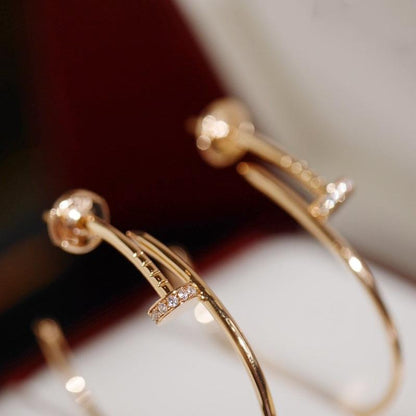 [AuraEcho]JUSTE EARRINGS DIAMONDS 1.8MM