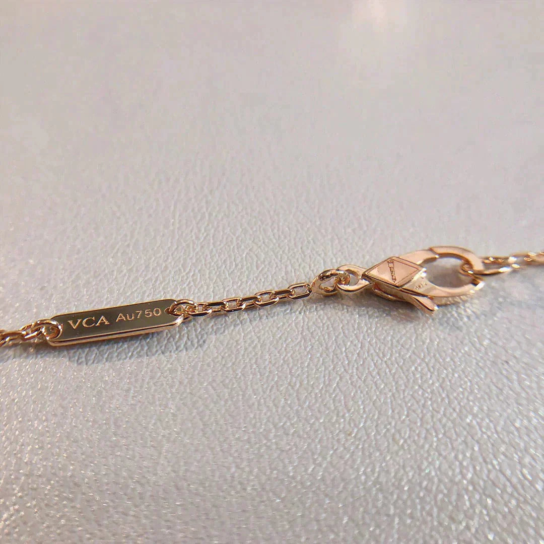 [AuraEcho]PERLEE PEDANT NECKLACE GOLD / ROSE GOLD