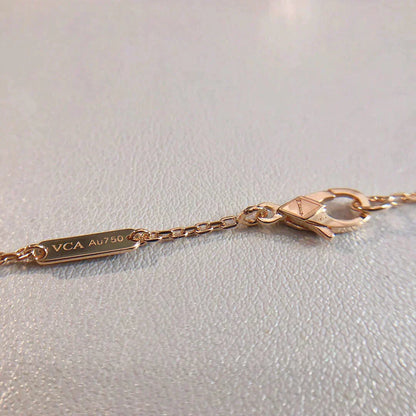 [AuraEcho]PERLEE PEDANT NECKLACE GOLD / ROSE GOLD