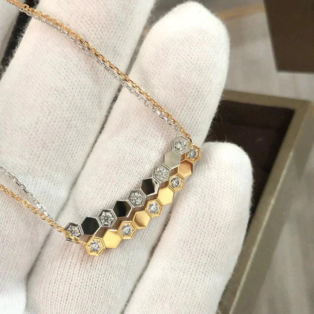 [AuraEcho]BEE LOVE NECKLACE DIAMOND