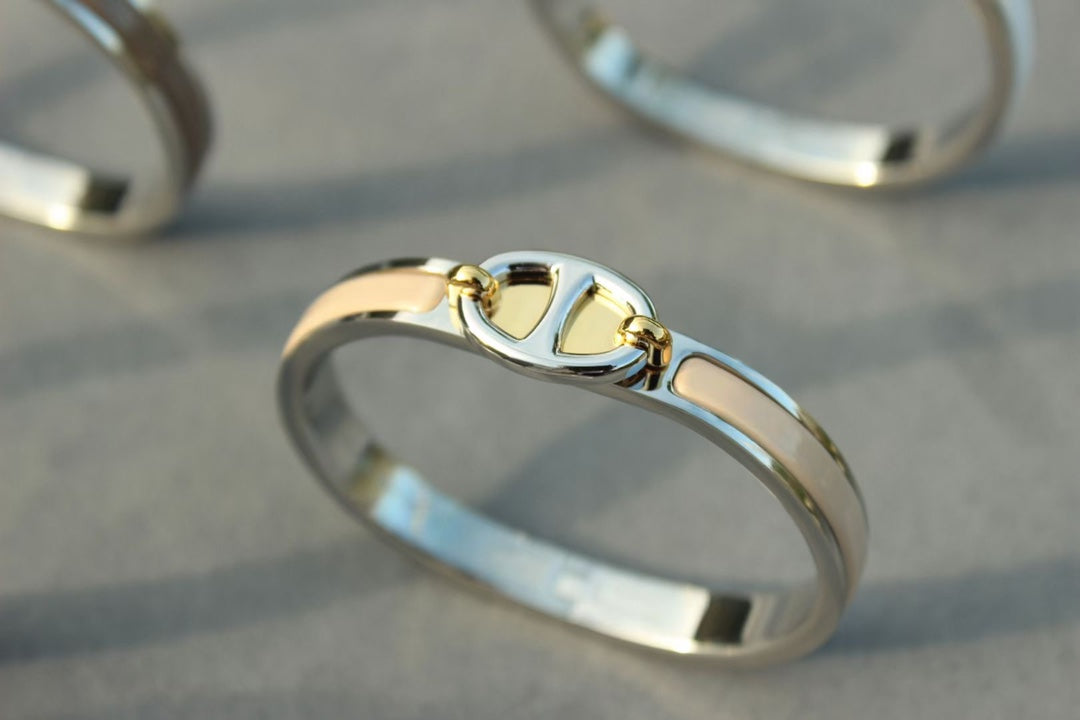 [AuraEcho]CLIC CHAINE SILVER BRACELET