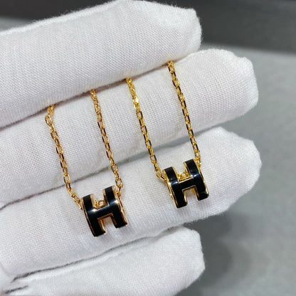[AuraEcho]MINI POP H NECKLACE
