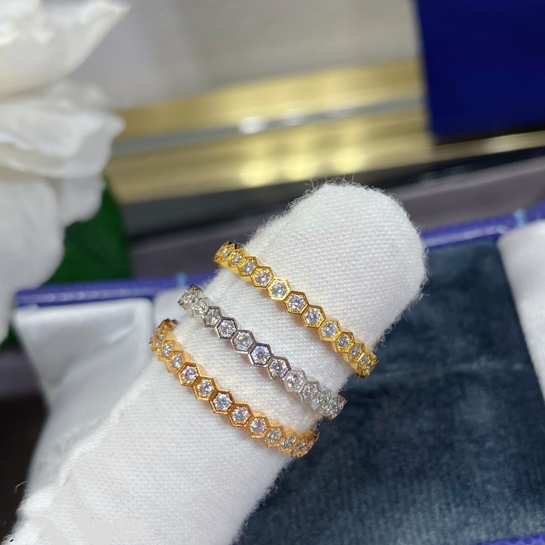 [AuraEcho]BEE LOVE DIAMOND PAVED SMALL RING