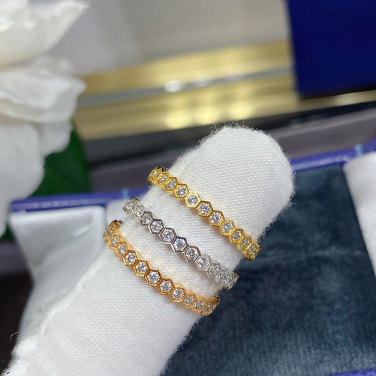 [AuraEcho]BEE LOVE DIAMOND PAVED SMALL RING