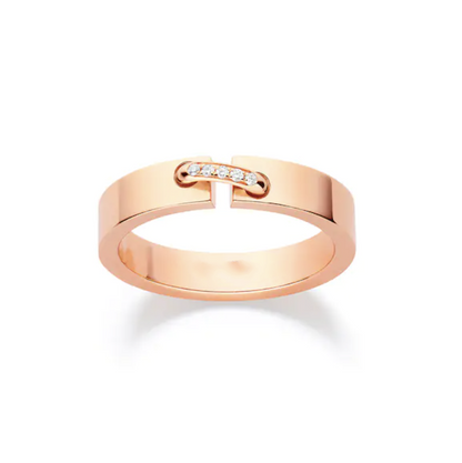 [AuraEcho]ALLIANCE LIENS VIDENCE DIAMOND 4MM RING