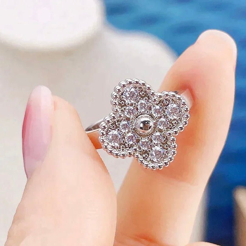 [AuraEcho]CLOVER DIAMOND RING