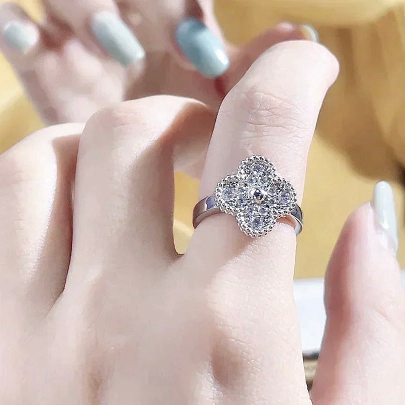 [AuraEcho]CLOVER DIAMOND RING