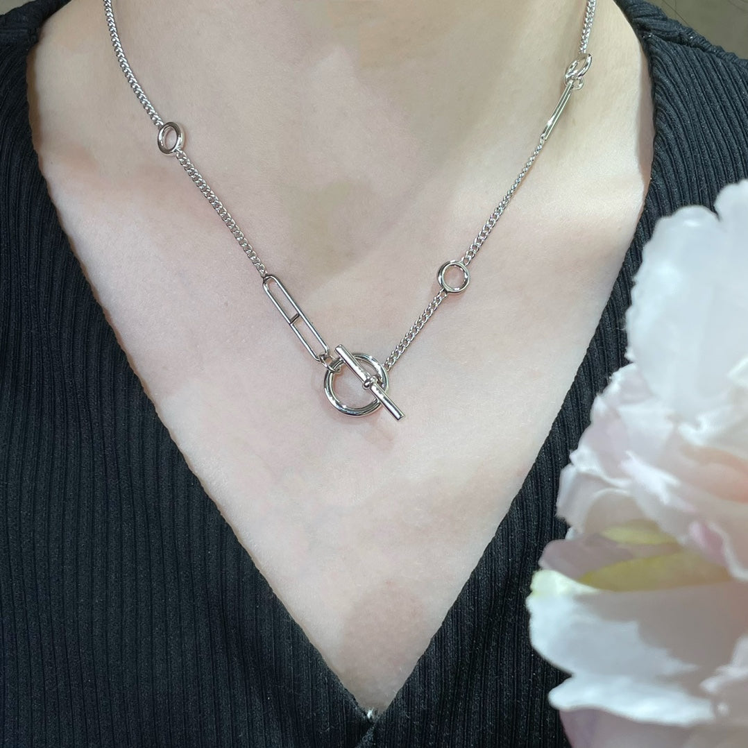 [AuraEcho]HM STERLING CHAINE D'ANCRE HEART