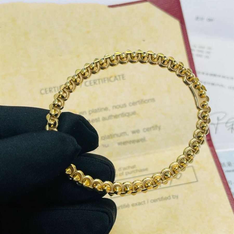 [AuraEcho]CLASH GOLD BRACELET