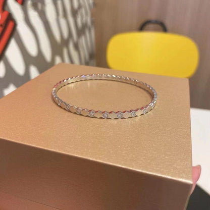 [AuraEcho]BEE LOVE SILVER DIAMOND BRACELET