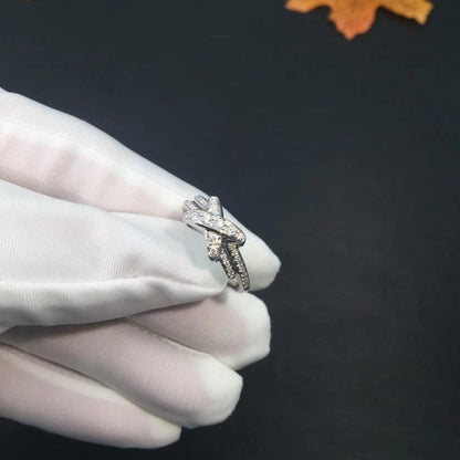 [AuraEcho]JEUX DE SILVER DIAMOND RING