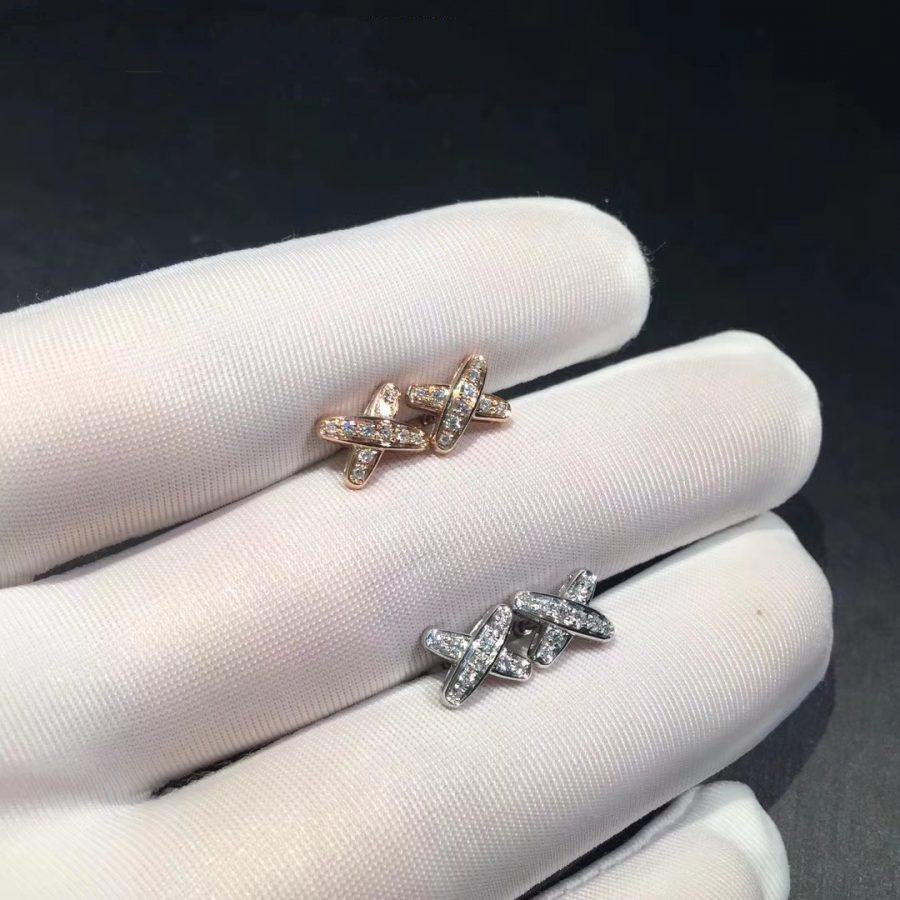 [AuraEcho]JEUX DE DIAMOND EARRINGS